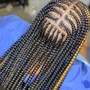 Med Box Braids Touch Up