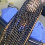 Med Box Braids Touch Up