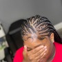 Wig Braids(medium -small meek mills)