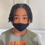 Men/Boys Box Braids/Two Strand Twist (shoulder length or shorter)