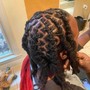 Loc Re-twist and Style (Dreadlocks)