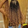 Knotless braids