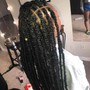 Knotless braids