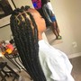 Bohemian Knotless Braids