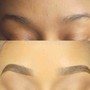 Eyebrow Clean Up and Strip Lash Application