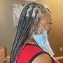 Medium Box Braids (Lower-Back: 52")