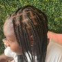 Kid's Two feed in Braids