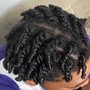 2 Strand Twists - Natural