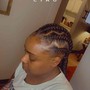 Heart Shaped Knotless Box Braids