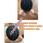 Basic braiding pattern /cornrows