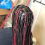 Large goddess box braids