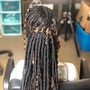 Large goddess box braids