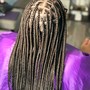 Hybrid knotless Braids (best of both worlds)