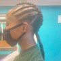 Jumbo Cornrow Braids