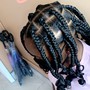 Medium Knotless Box Braids