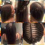 Box Braids. Large