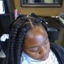 Box Braids. Large