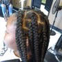 Box Braids. Large