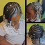 2 feed in braids