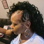 Women's Cut with curls