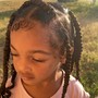 Kid's knotless braids (Large size)