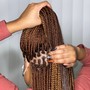 Wig braid down