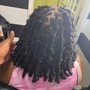 Soft locs over locs 18” (Waist)