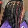 Medium Knotless Braids 24-26in (midback)