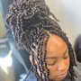 Knotless Crochet Style(Full Head)