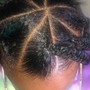 Large Knotless Braids