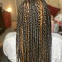 Senegalese twist med mid-back