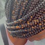 Knotless Individual Braids (med)