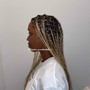 Small Knotless Braids