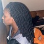 Faux Locs Style  Removal