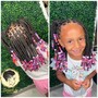 Kid's knotless Braids 6-11 (hair included)