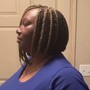 2 layers feed in braids