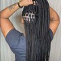 Senegalese twist boho