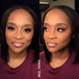 Full face with or without lashes