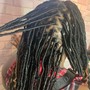 Soft locs w hair 36”