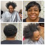 Shampoo and Style (QUICK WEAVE MAINTENANCE)