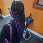 Large Knotless Braids