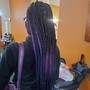 Large Knotless Braids