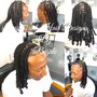 Loc Retwist Hair To Shoulder