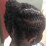 Loose Natural Hair Style