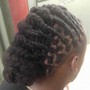 Natural Coiled hairstyle