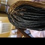 Large  knotless Braids