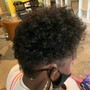 Perm Rods short hair