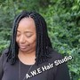 MEDIUM Triangle Box Braids