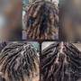 "Collar"Length Loc  Retwist