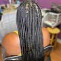 Jumbo knotless braids